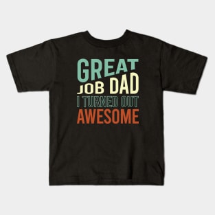 Funny Dad Design from Child Kids T-Shirt